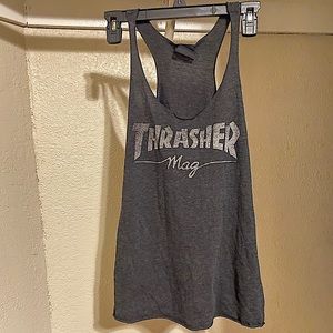 Faded size medium Thrasher tank top